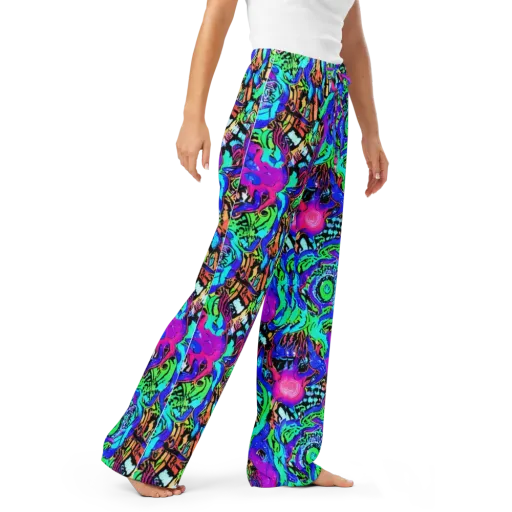 Hypercolor Jungle on a Women's Pajama Pants