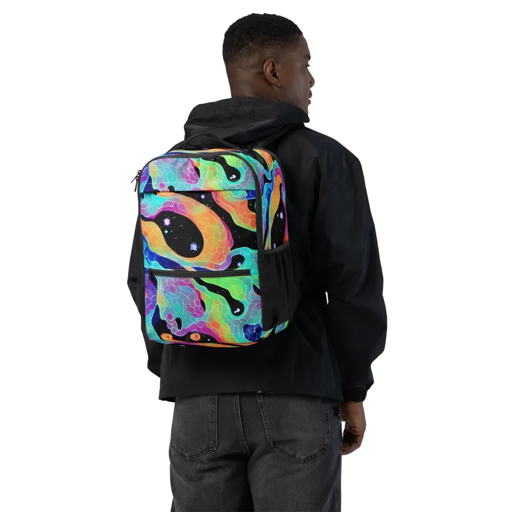 Rainbow Void on Utility Backpack — Back