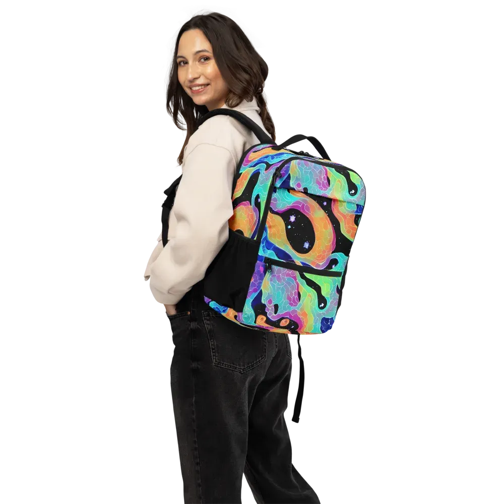Rainbow Void on Utility Backpack — Back