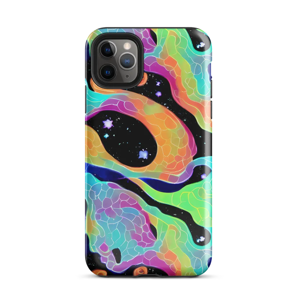 Rainbow Void on Tough Case for iPhone® — Front