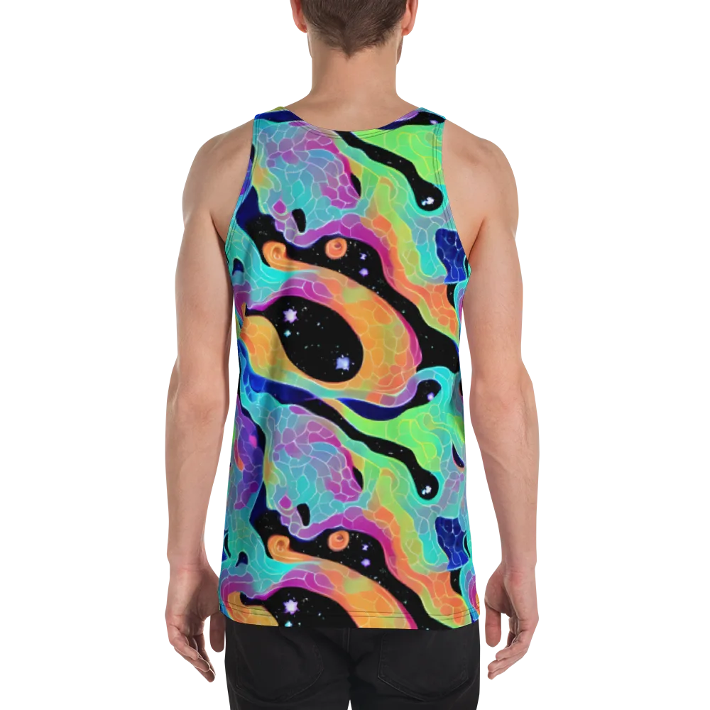 Rainbow Void on Men's Tank Top — Back