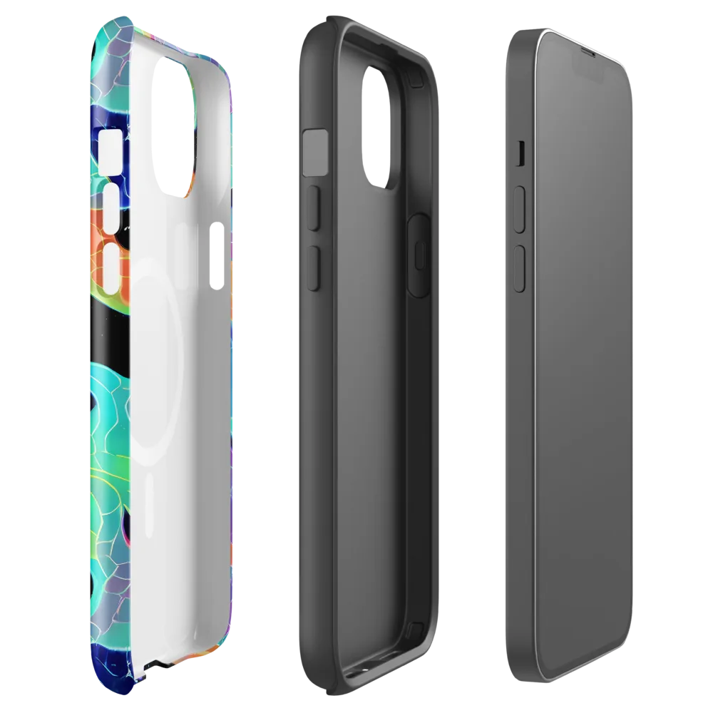 Rainbow Void on MagSafe Tough Case for iPhone® — Front
