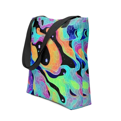 Rainbow Void on a Tote Bag