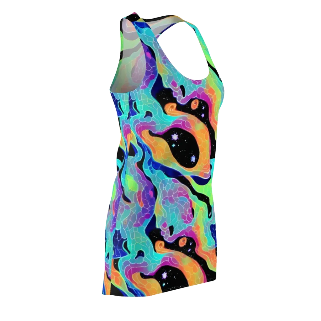 Rainbow Void on Racerback Dress — Front Side