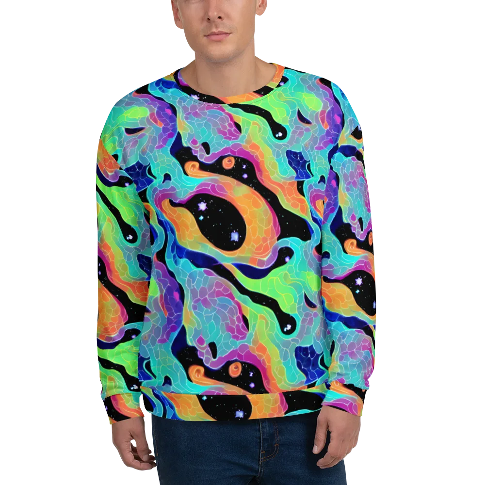 Rainbow Void on Sweatshirt — Front