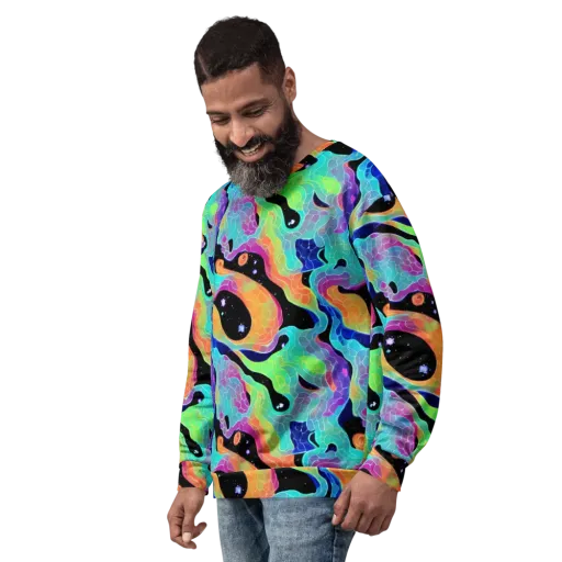 Rainbow Void on a Sweatshirt
