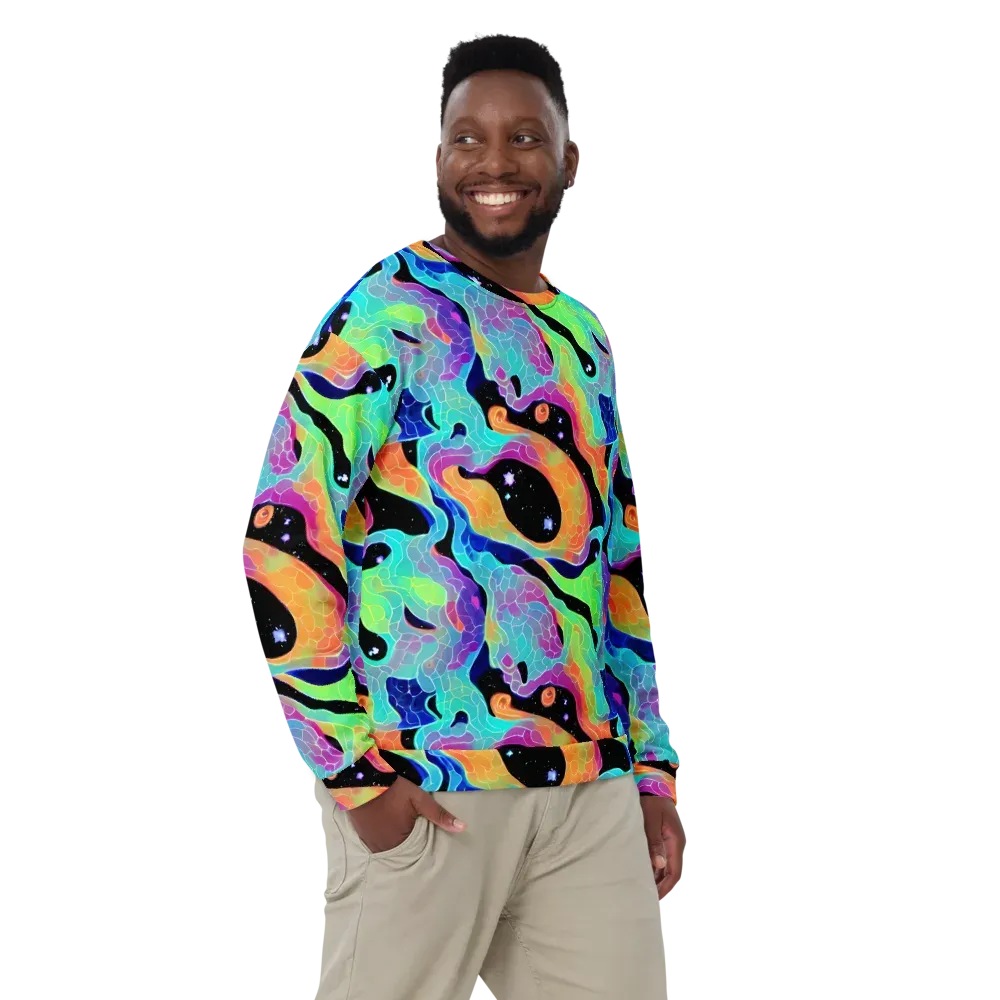 Rainbow Void on Sweatshirt — Front