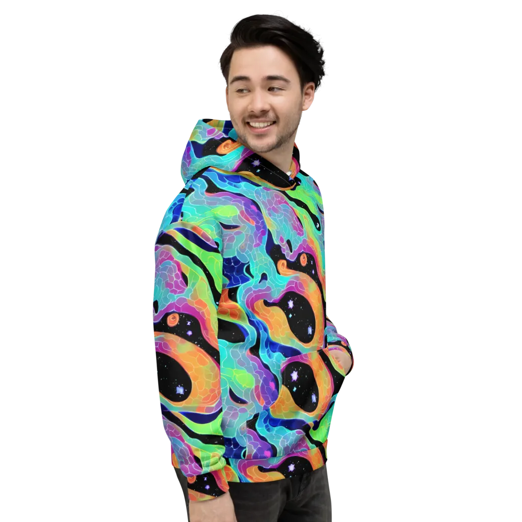 Rainbow Void on Hoodie — Right