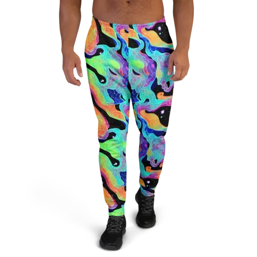 Rainbow Void on a Men's Joggers