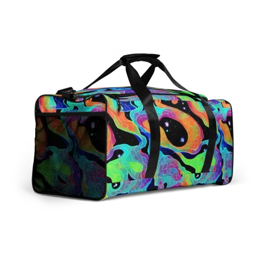 Rainbow Void on a Duffle Bag