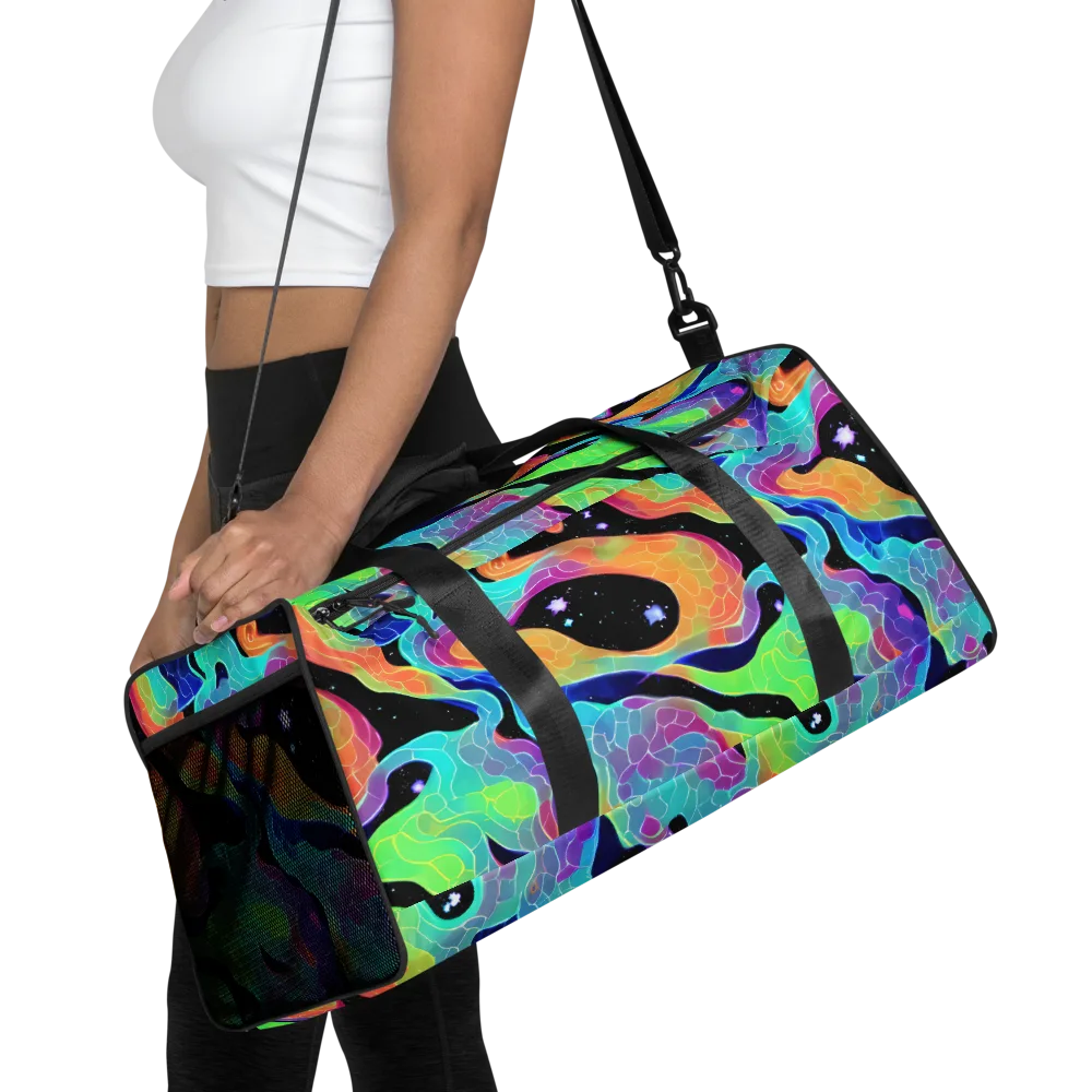 Rainbow Void on Duffle Bag — Front