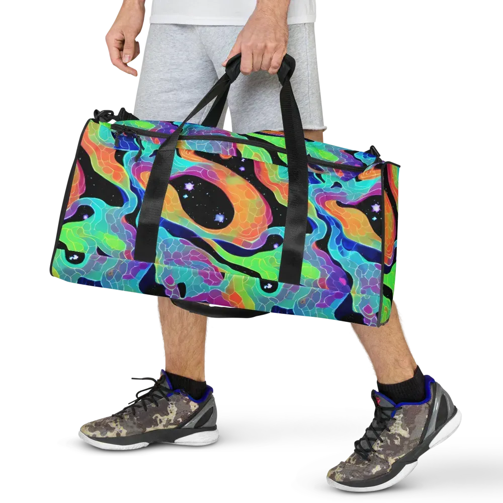 Rainbow Void on Duffle Bag — Front
