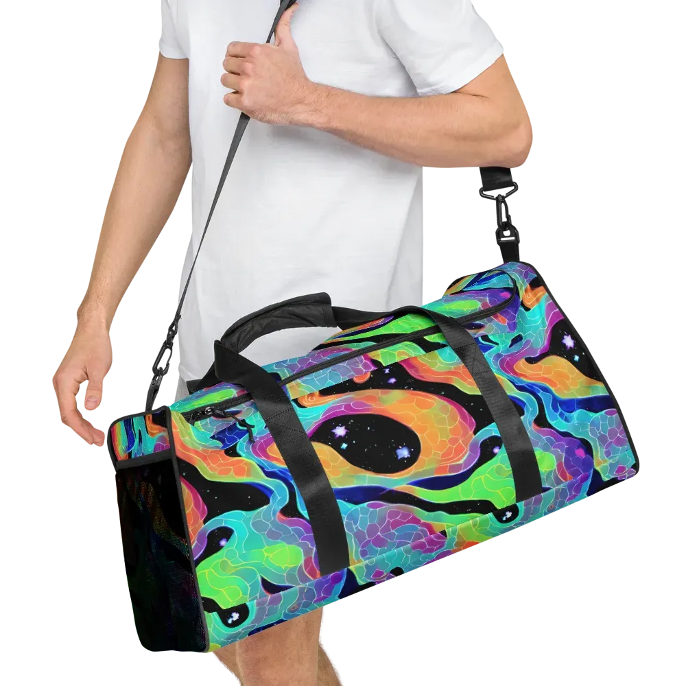Rainbow Void on Duffle Bag — Right Front