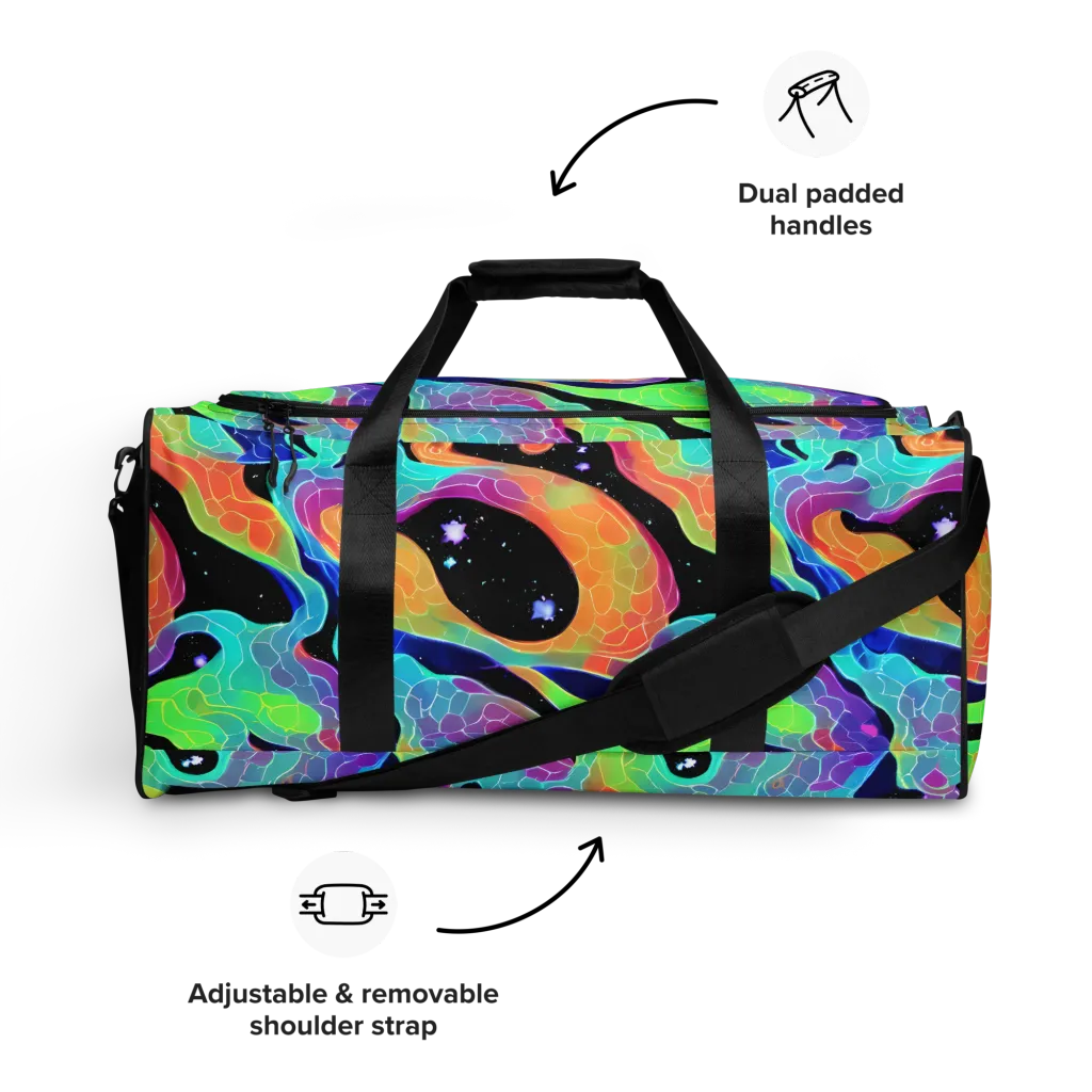 Rainbow Void on Duffle Bag — Front