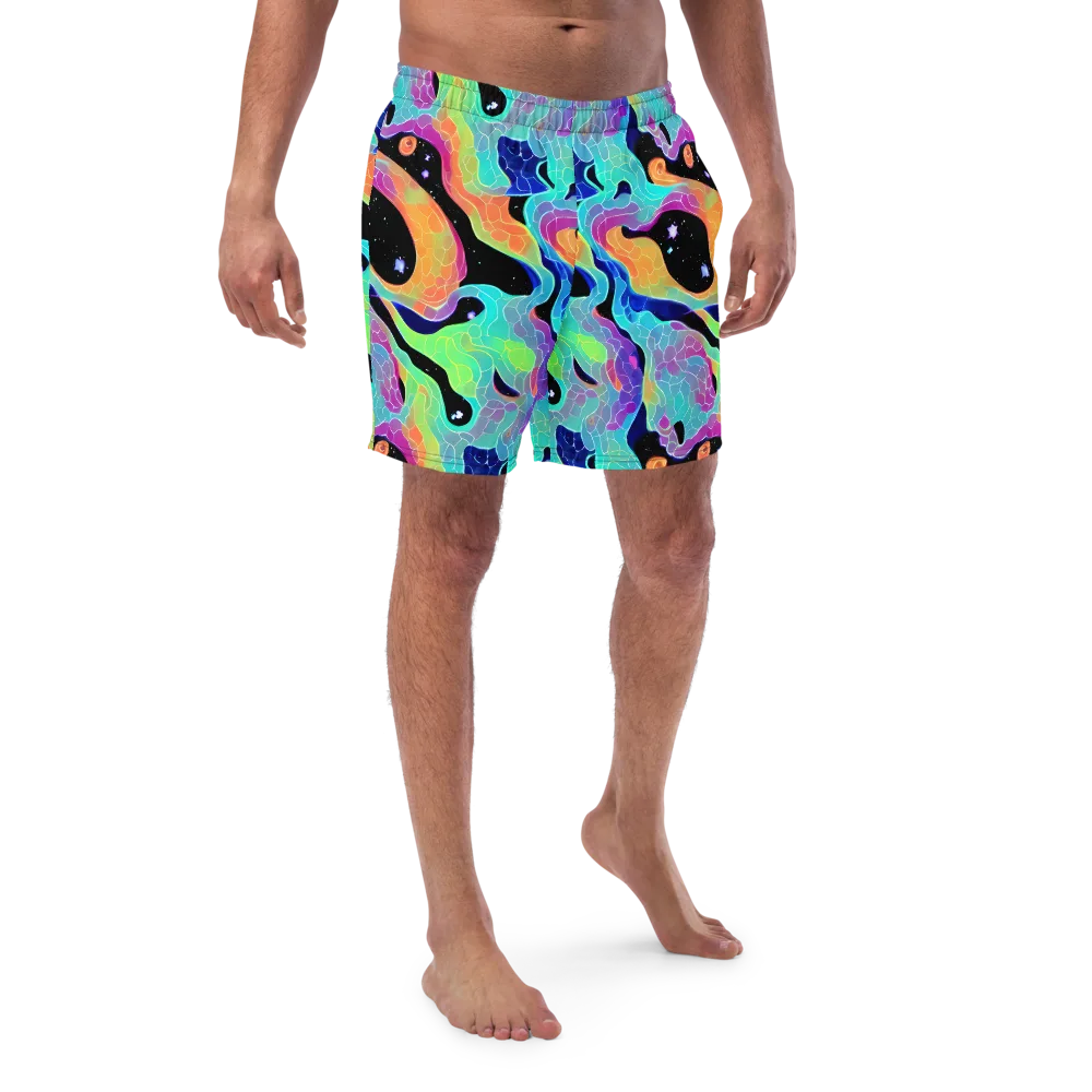Rainbow Void on Swim Trunks — Front