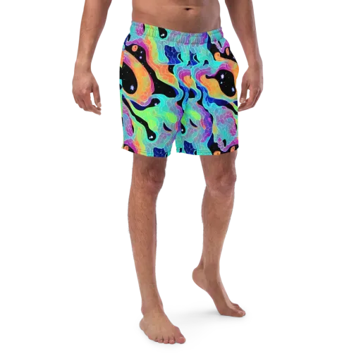 Rainbow Void on a Swim Trunks