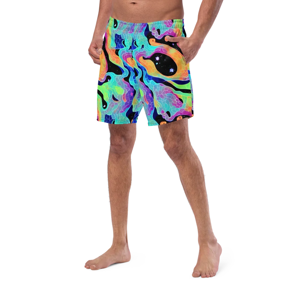 Rainbow Void on Swim Trunks — Left Front