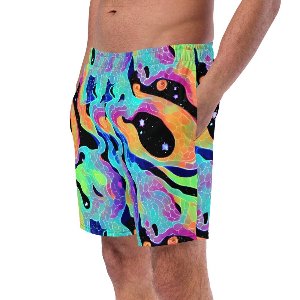 Rainbow Void on Swim Trunks — Left Front