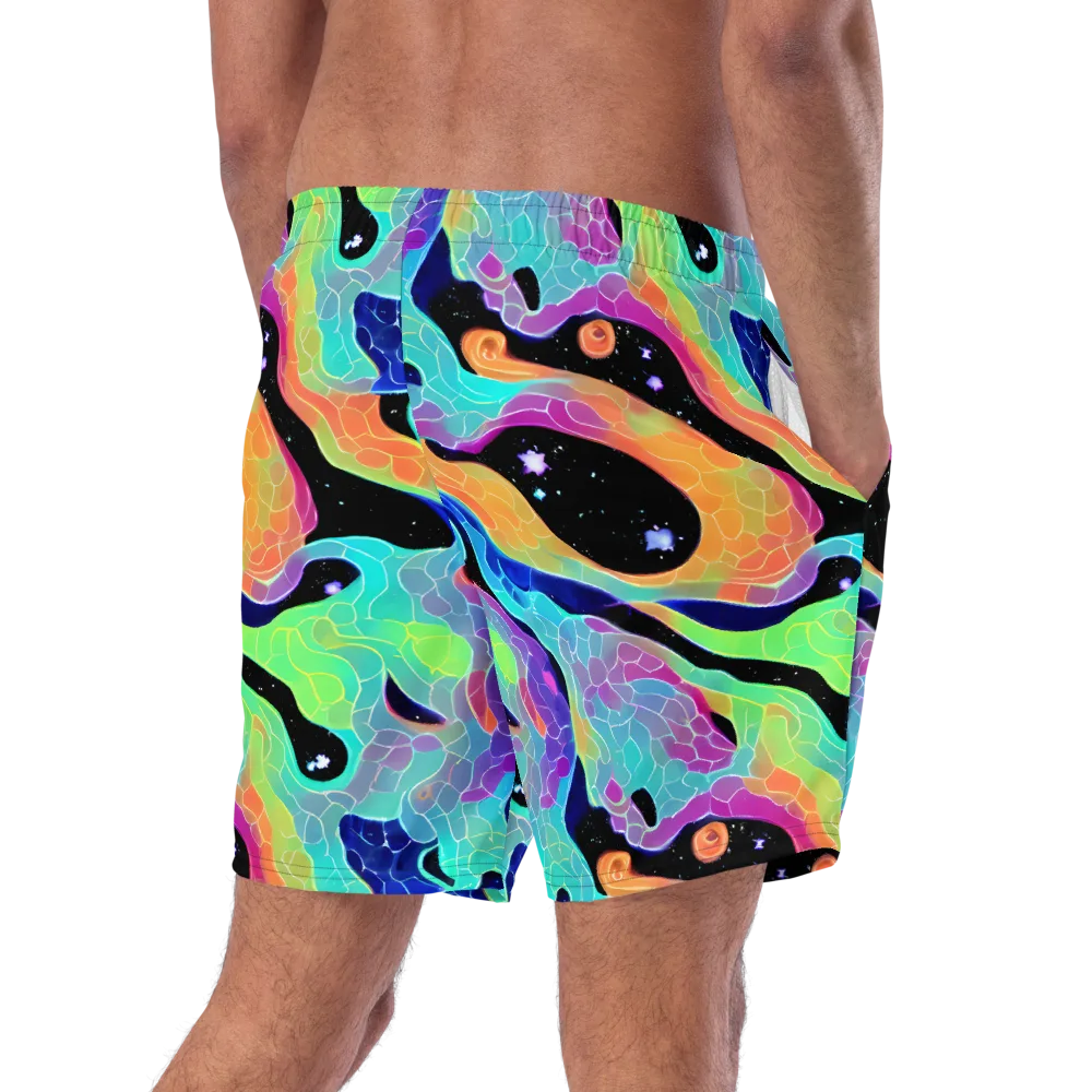 Rainbow Void on Swim Trunks — Right Back