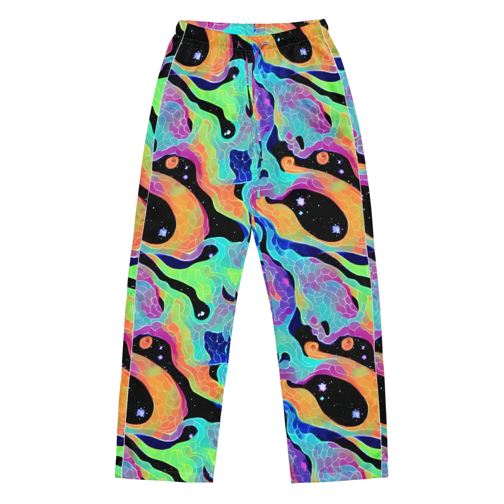 Rainbow Void on Women's Pajama Pants — Front