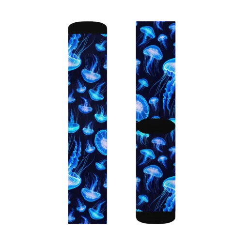 Azure Jellyfall on a Socks