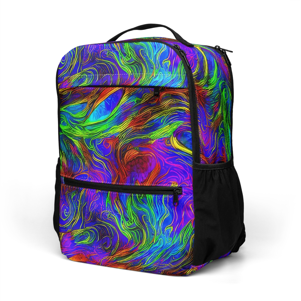 Inferno Flow on Utility Backpack — Left Front