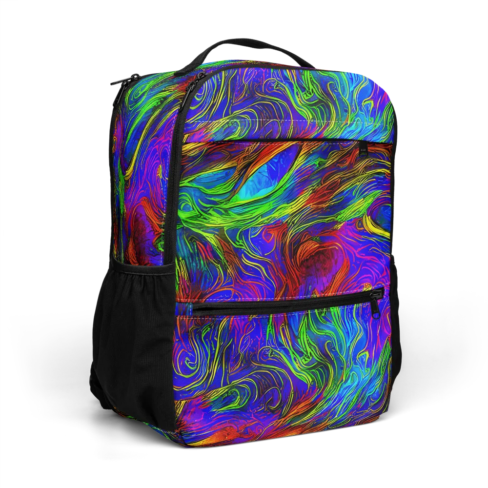 Inferno Flow on Utility Backpack — Right Front