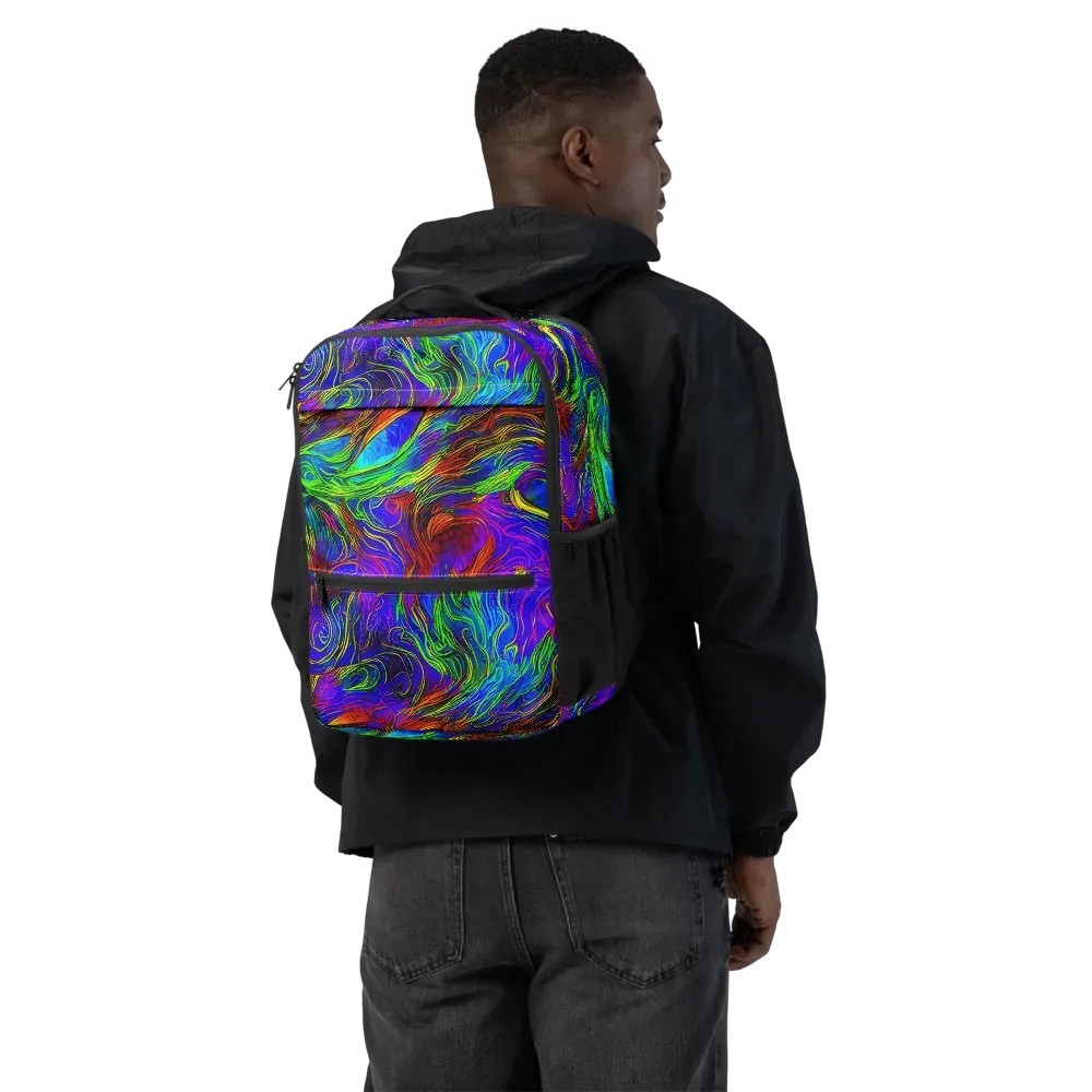 Inferno Flow on Utility Backpack — Back