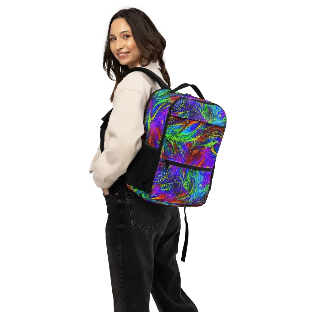 Inferno Flow on Utility Backpack — Back