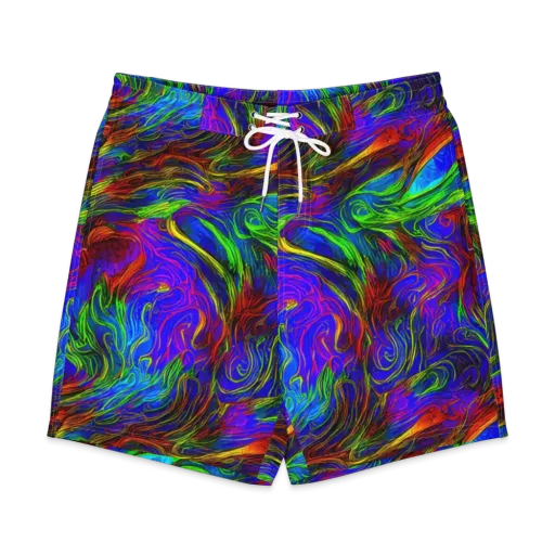 Inferno Flow on a Men's Board Shorts