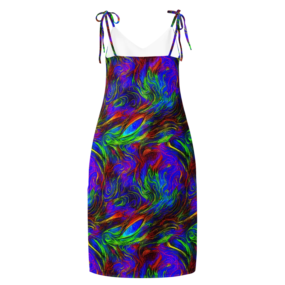 Inferno Flow on Slip Dress — Back