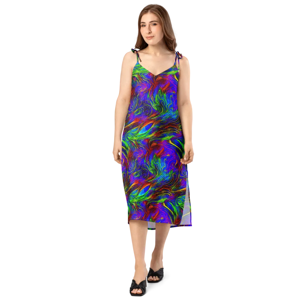 Inferno Flow on Slip Dress — Front