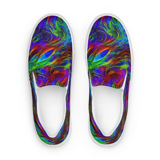 Inferno Flow on a Women's Slip-On Canvas Shoes
