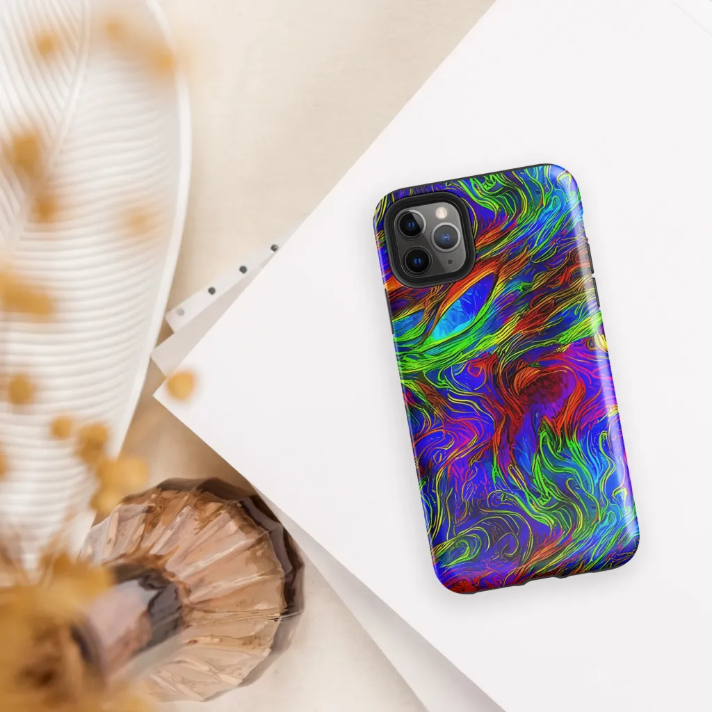 Inferno Flow on Tough Case for iPhone® — Front