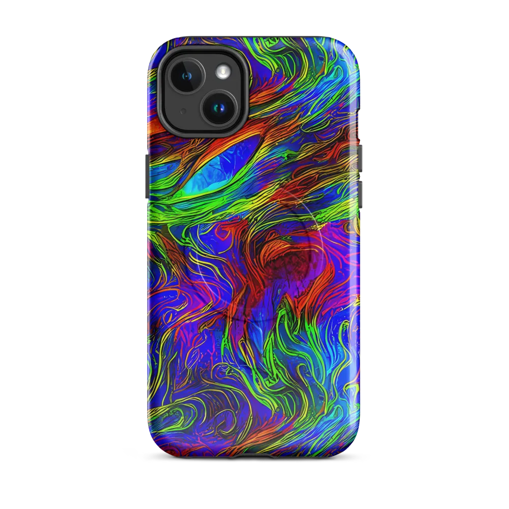 Inferno Flow on MagSafe Tough Case for iPhone® — Front