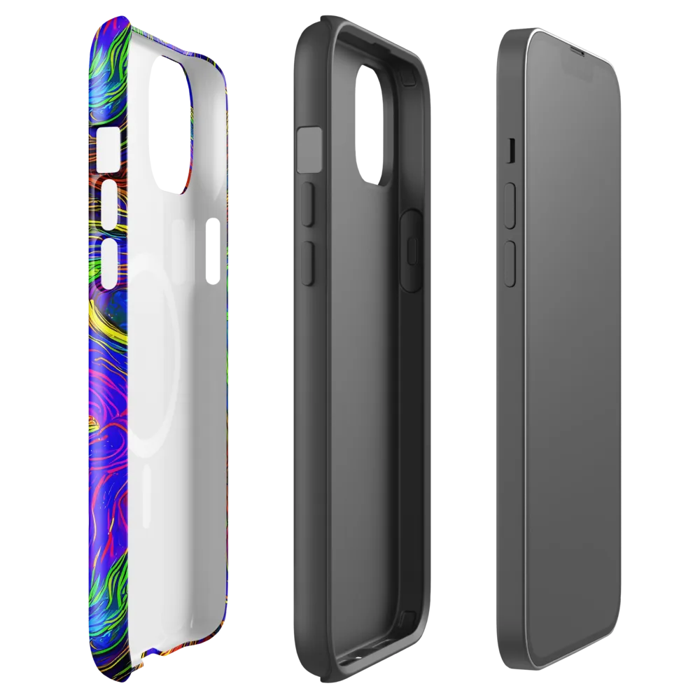 Inferno Flow on MagSafe Tough Case for iPhone® — Front