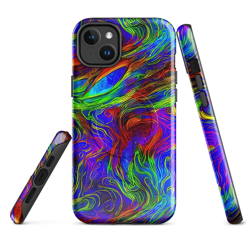 Inferno Flow on MagSafe Tough Case for iPhone® — Front
