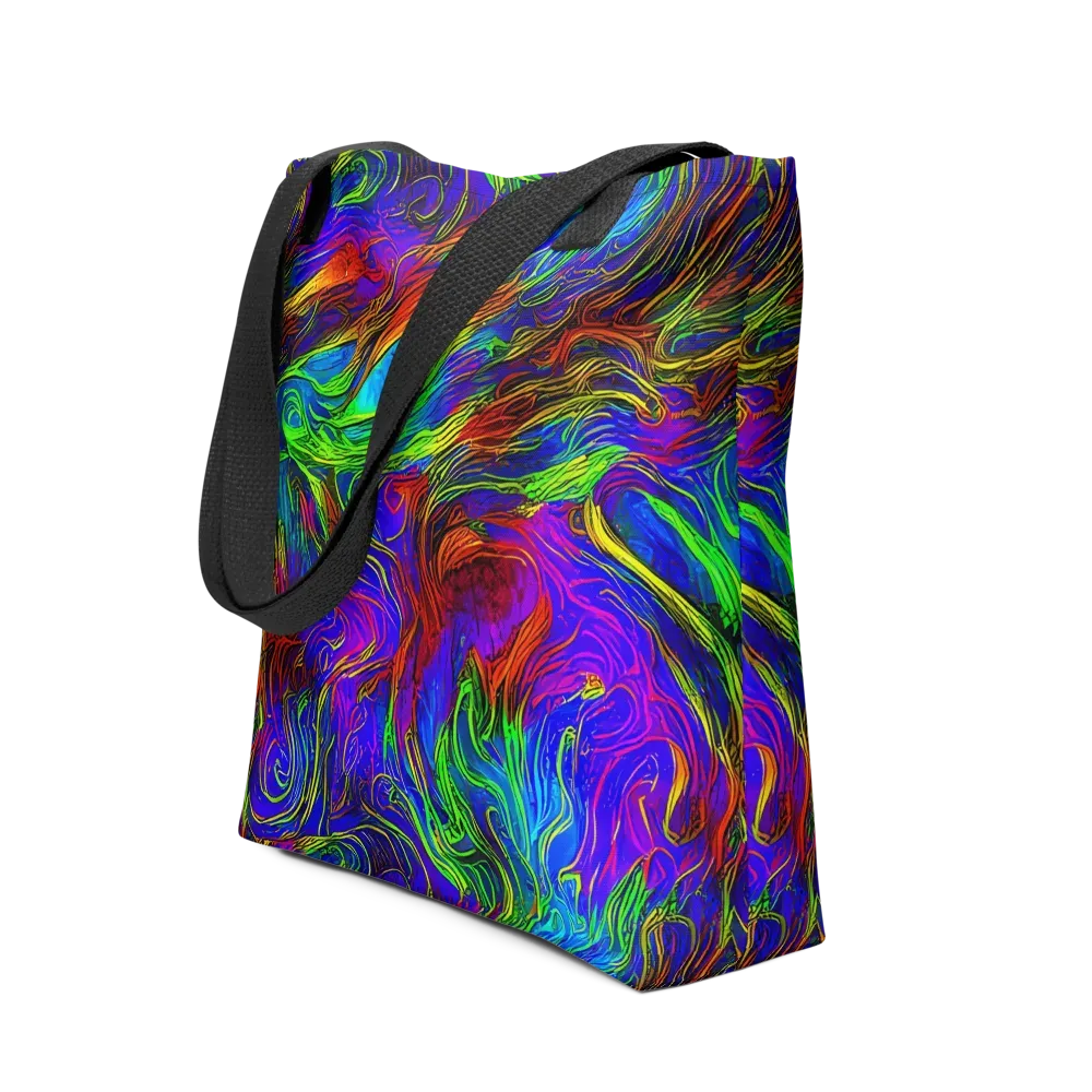 Inferno Flow on Tote Bag — Front