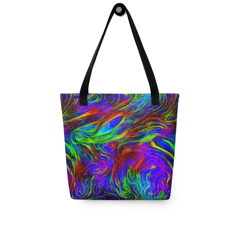 Inferno Flow on Tote Bag — Front