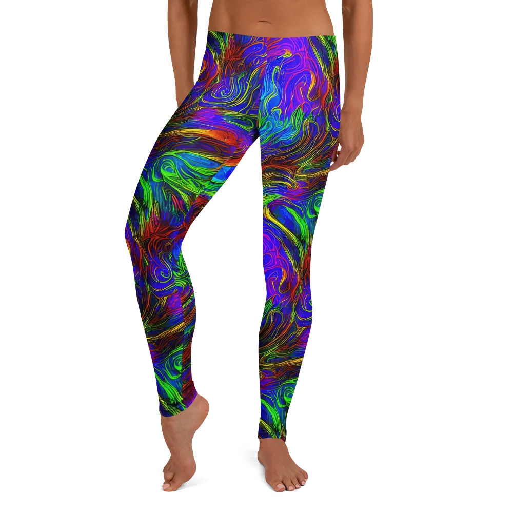Inferno Flow on Leggings — Front