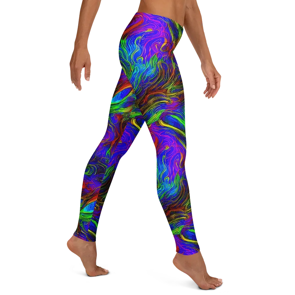 Inferno Flow on Leggings — Right