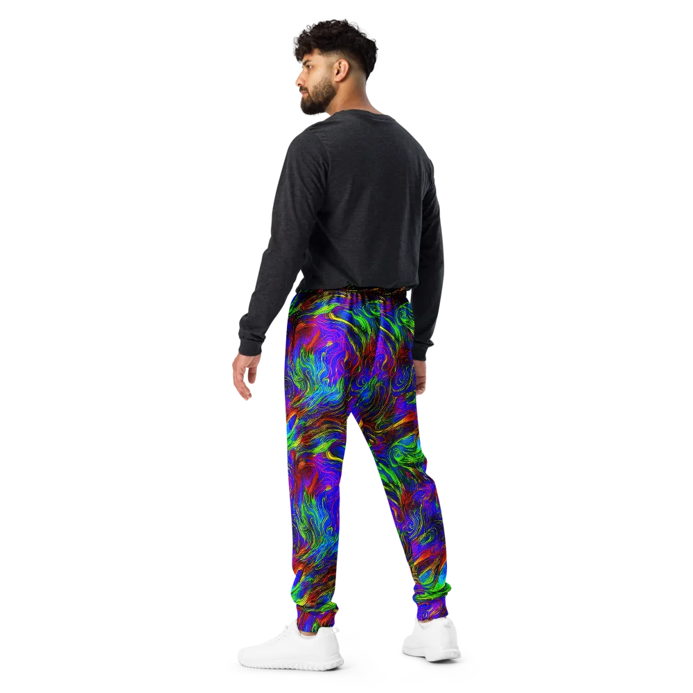 Inferno Flow on Men's Joggers — Back
