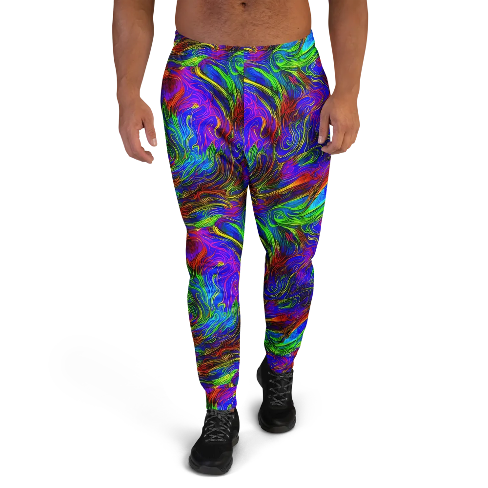 Inferno Flow on Men's Joggers — Front