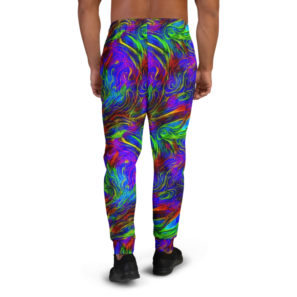 Inferno Flow on Men's Joggers — Back