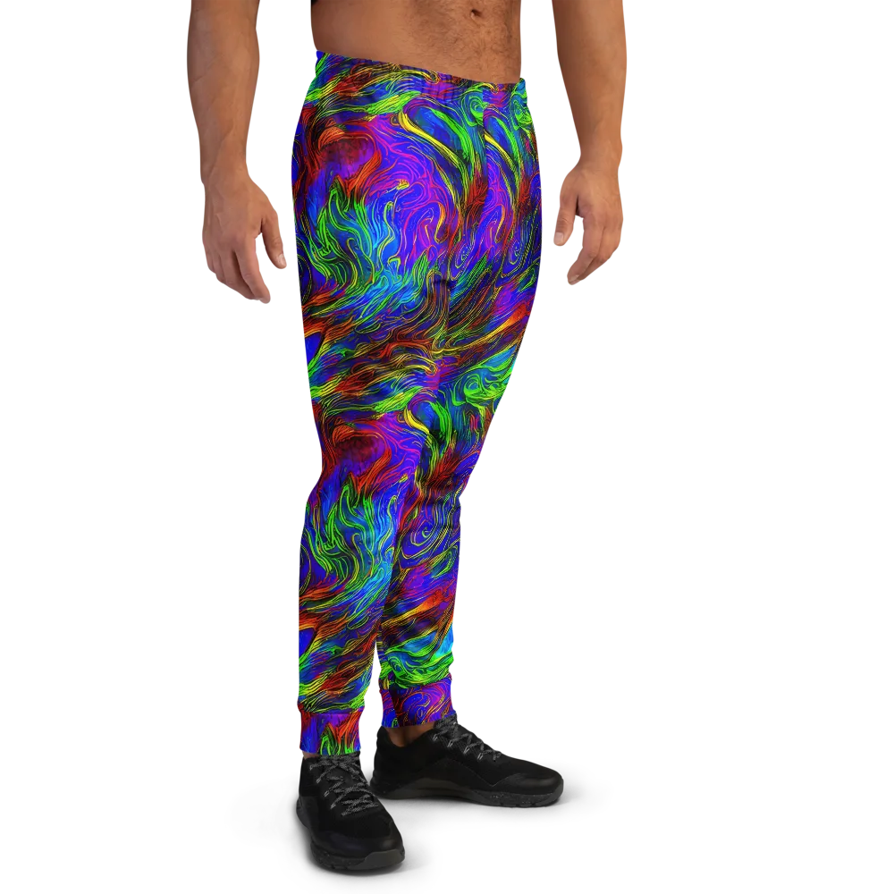 Inferno Flow on Men's Joggers — Right