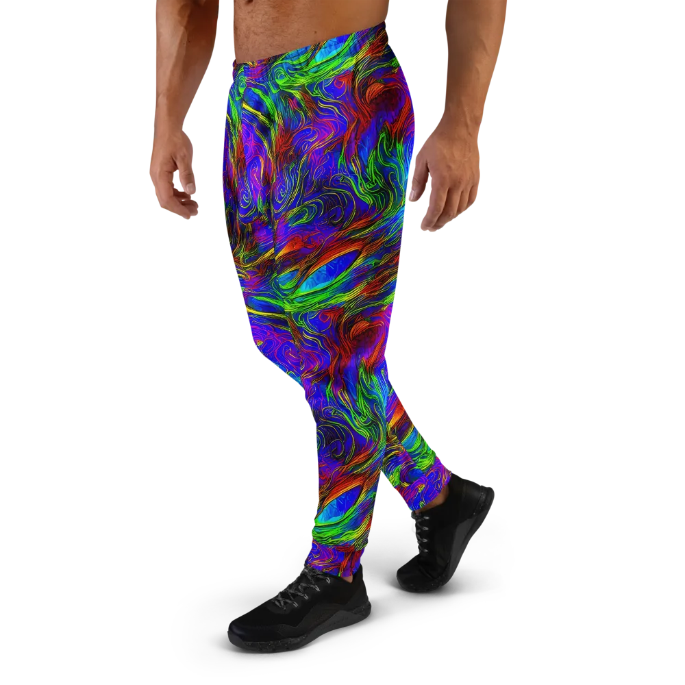 Inferno Flow on Men's Joggers — Left
