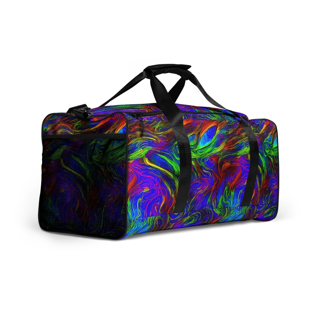Inferno Flow on Duffle Bag — Right Front