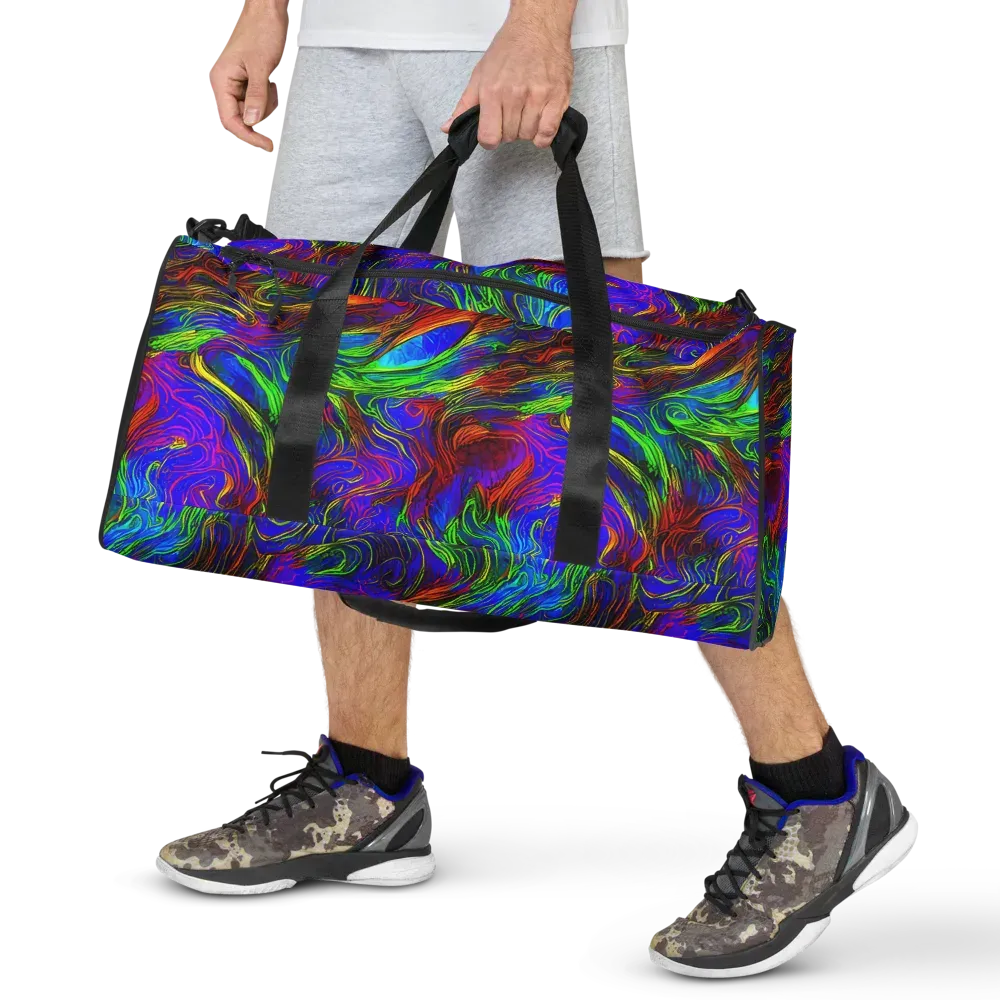 Inferno Flow on Duffle Bag — Front