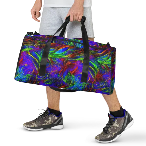 Inferno Flow on a Duffle Bag
