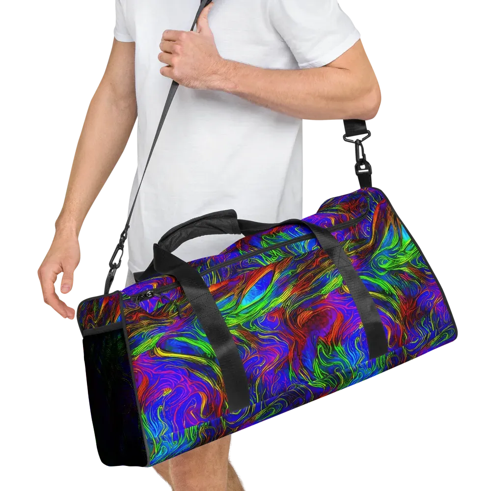 Inferno Flow on Duffle Bag — Right Front